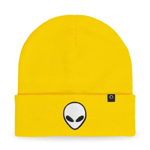 Dalix Alien Beanie In Yellow