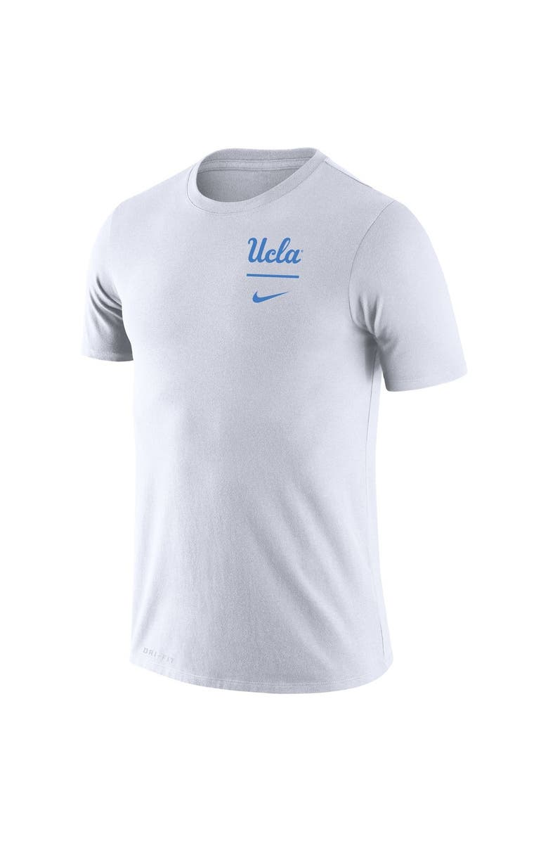 Nike Men's Nike White UCLA Bruins Logo Stack Legend Performance T-Shirt, Alternate, color, 