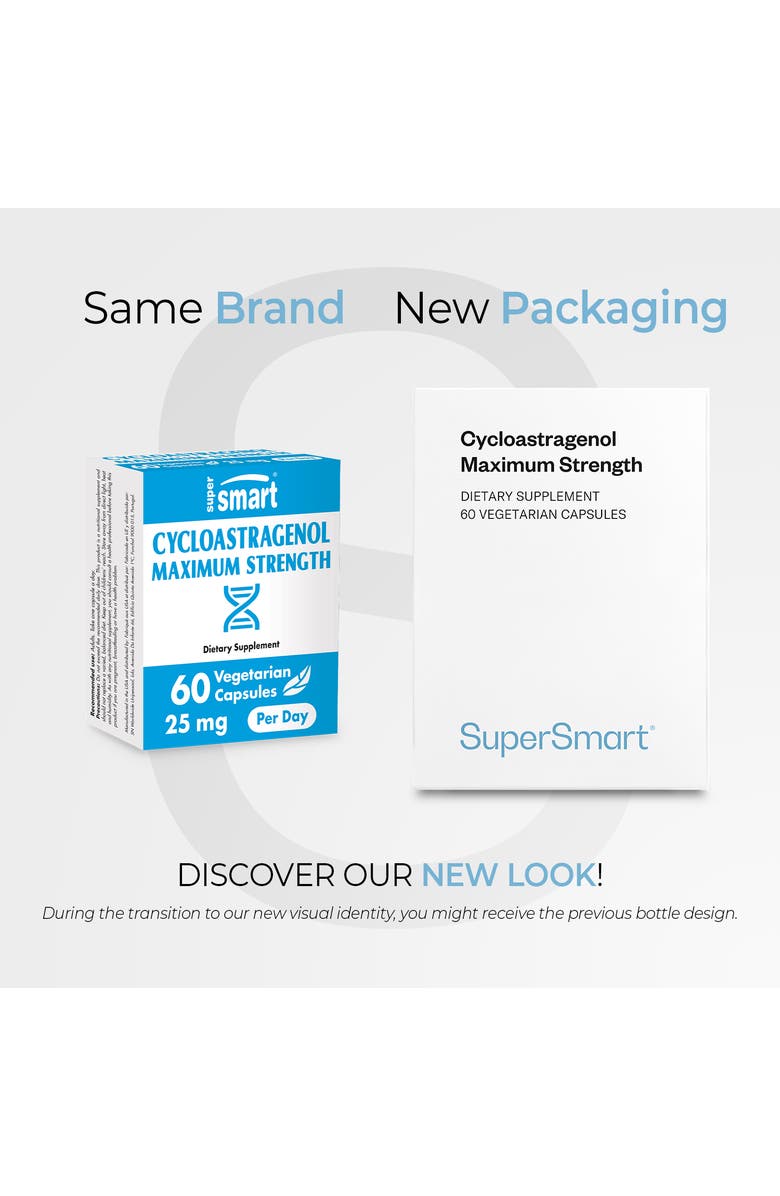 SuperSmart Cycloastragenol 20mg, Alternate, color, NO COLOR