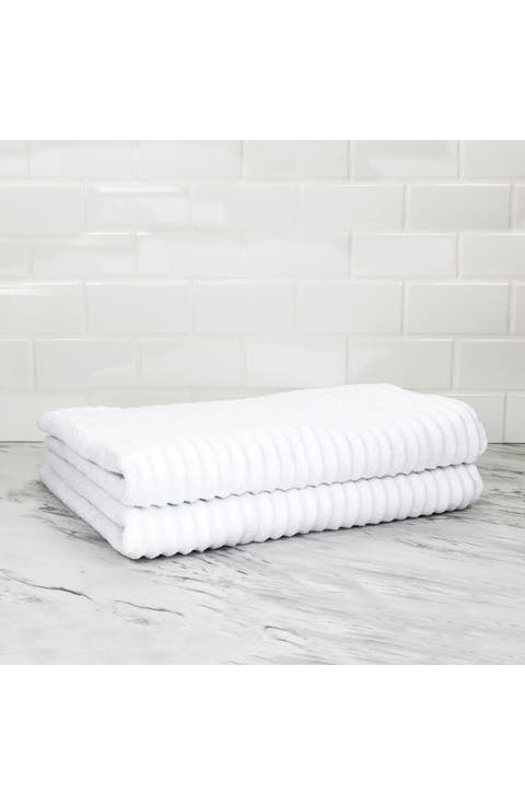 Zero Twist Bath Towel - Set of 2