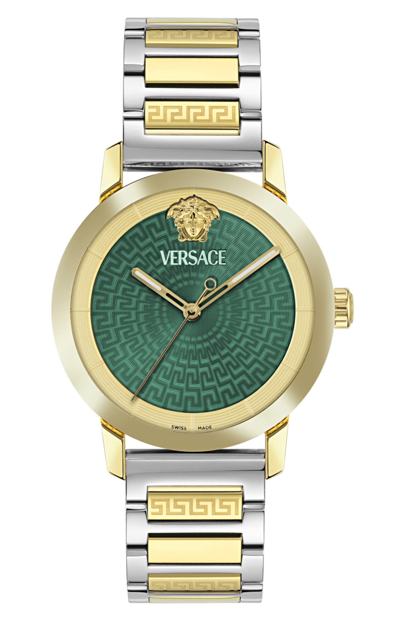 V-Helix Two Tone Bracelet Watch, 40mm