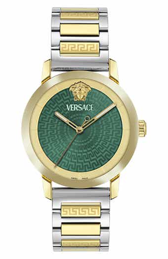 V-Helix Two Tone Bracelet Watch, 40mm