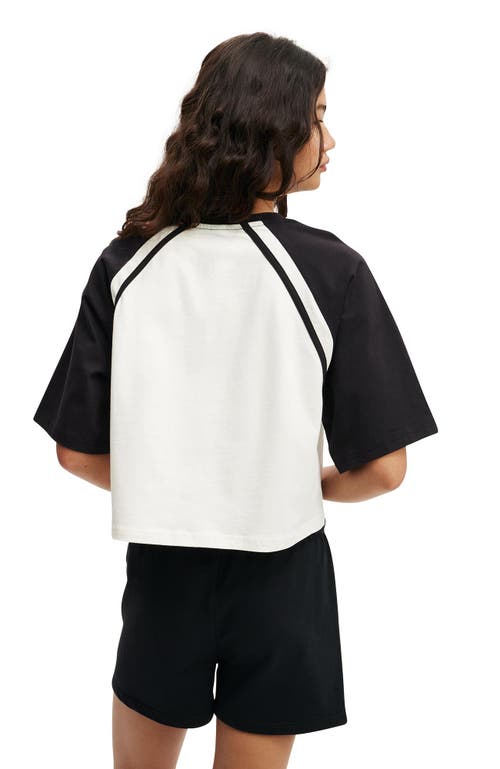 COTTON ON BODY COTTON ON BODY ACTIVE RAGLAN TSHIRT