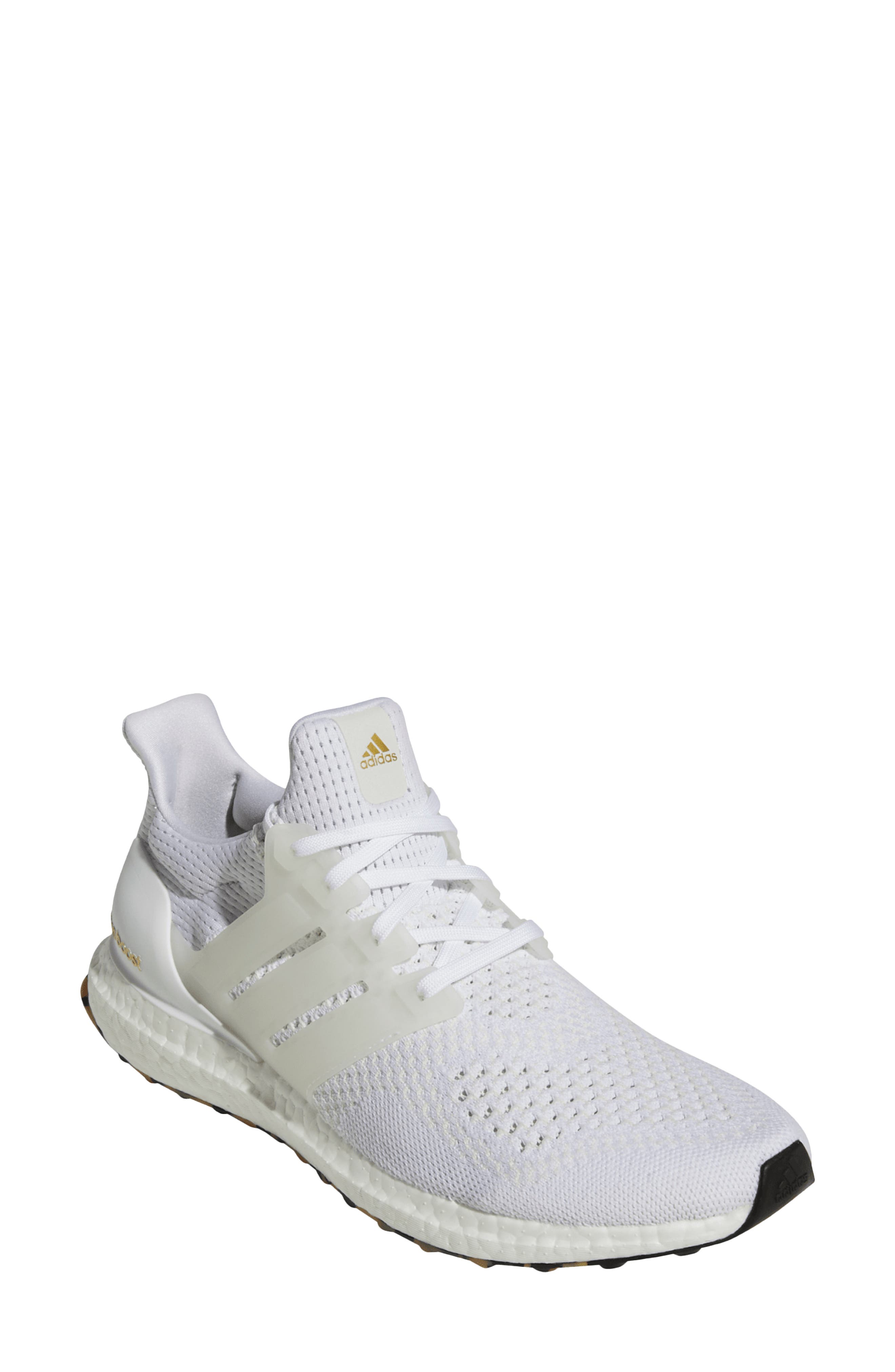 UltraBoost 1.0 Sneaker, Main, color, WHITE/ WHITE/ OFF WHITE
