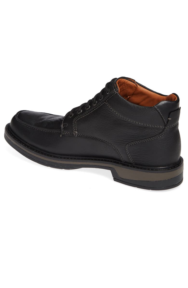 Johnston & Murphy Rutledge Waterproof Moc Toe Boot, Alternate, color,