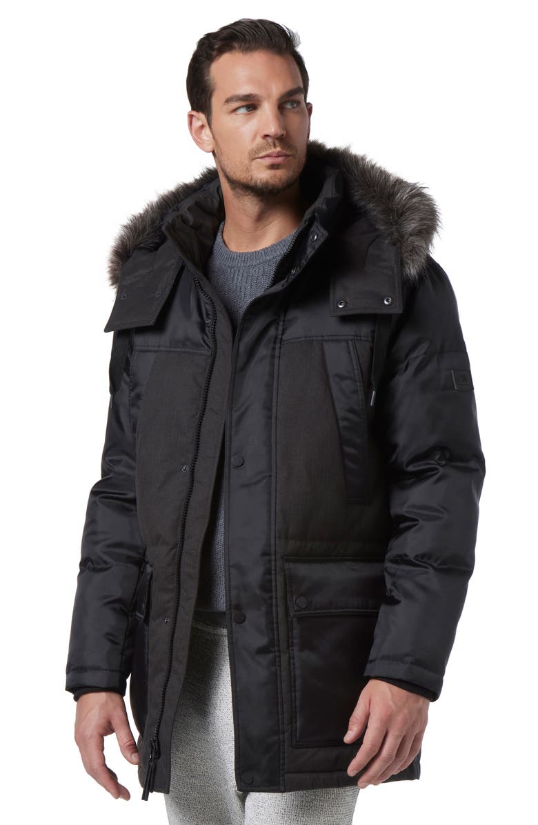 Andrew Marc Tripp Water Resistant Parka, Alternate, color, 