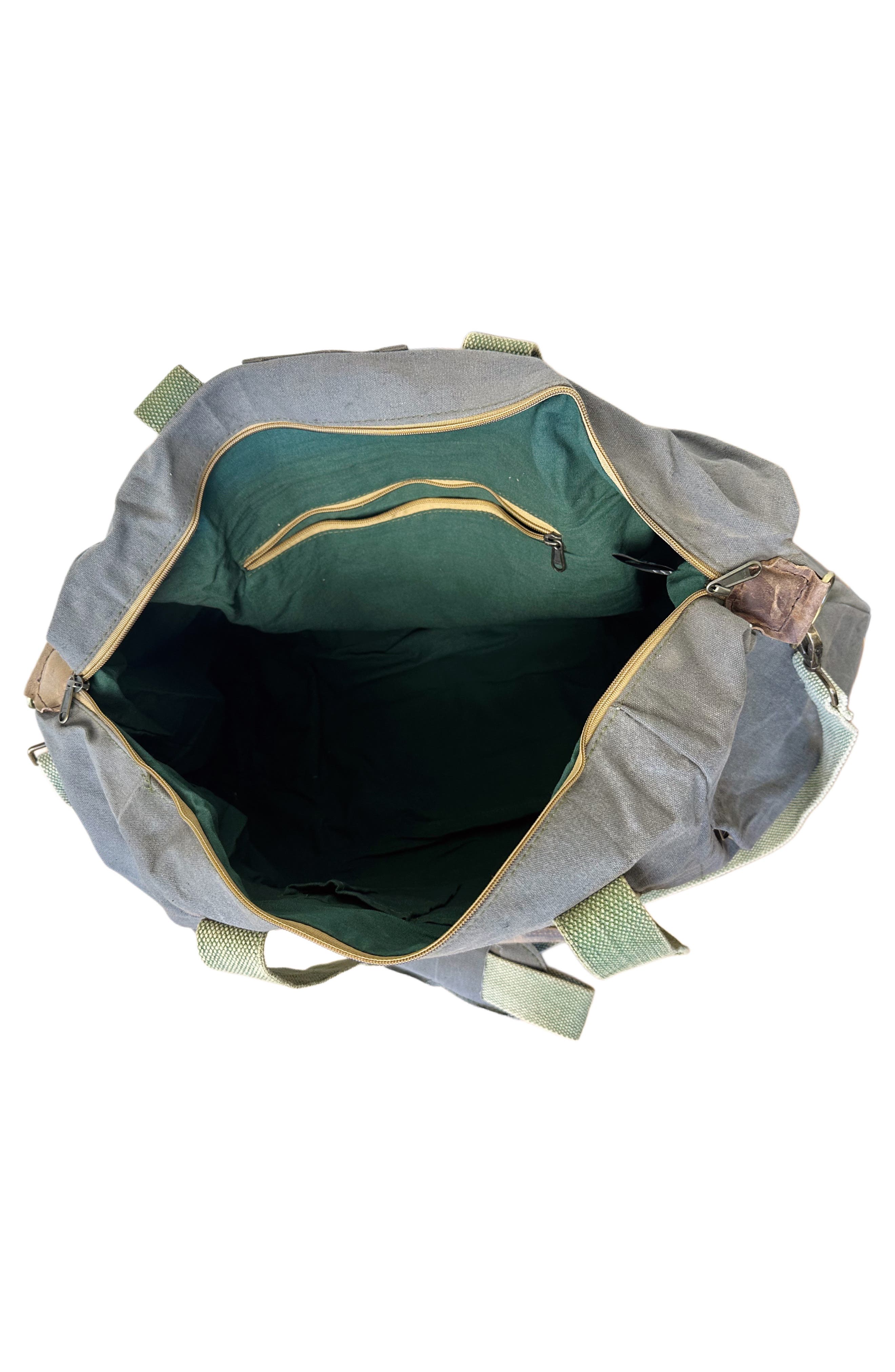 VINTAGE ADDICTION Travel Duffel Bag, Alternate, color, Olive