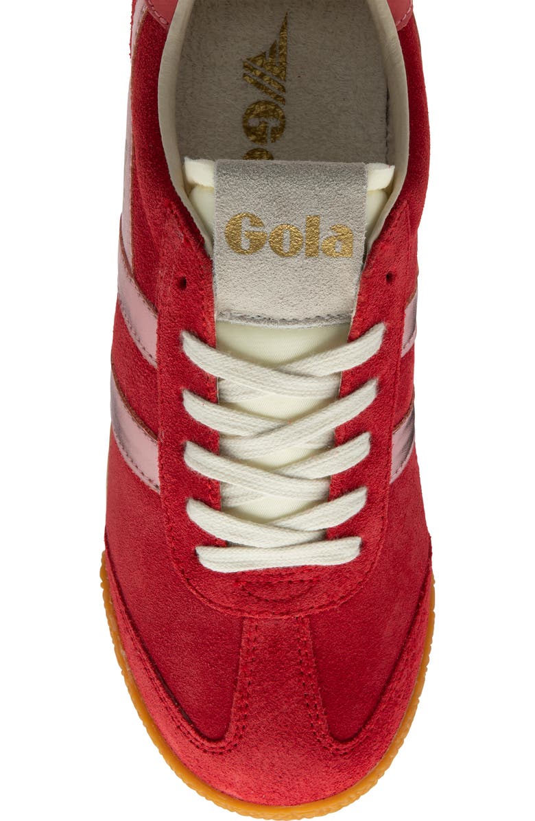 Gola Elan Glitz Sneaker, Alternate, color, Red/ Pink/ Coral