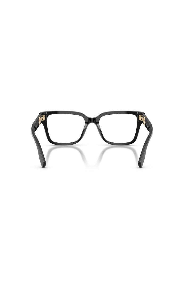 Tory Burch 53mm Square optical glasses, Alternate, color, Black