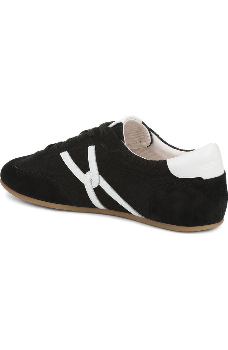 Veronica Beard Riviera Sneaker, Alternate, color, Black/ Coconut
