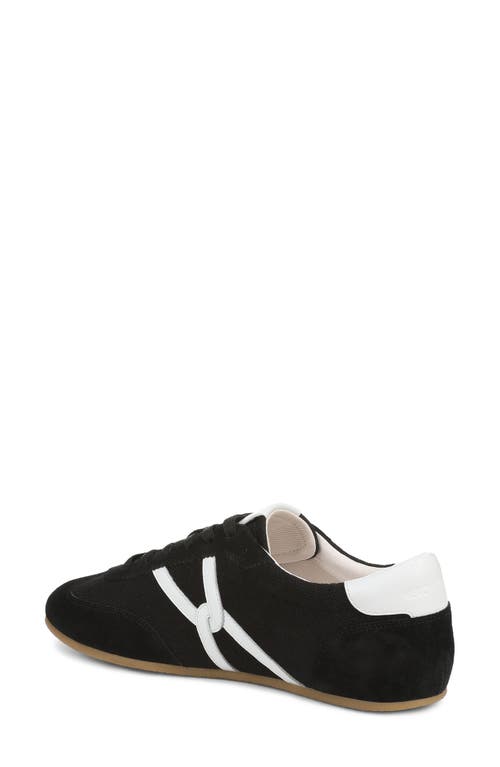 Veronica Beard Riviera Sneaker In Black/coconut