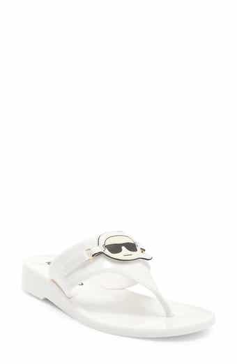 KARL LAGERFELD PARIS Vayla Wedge Flip Flop