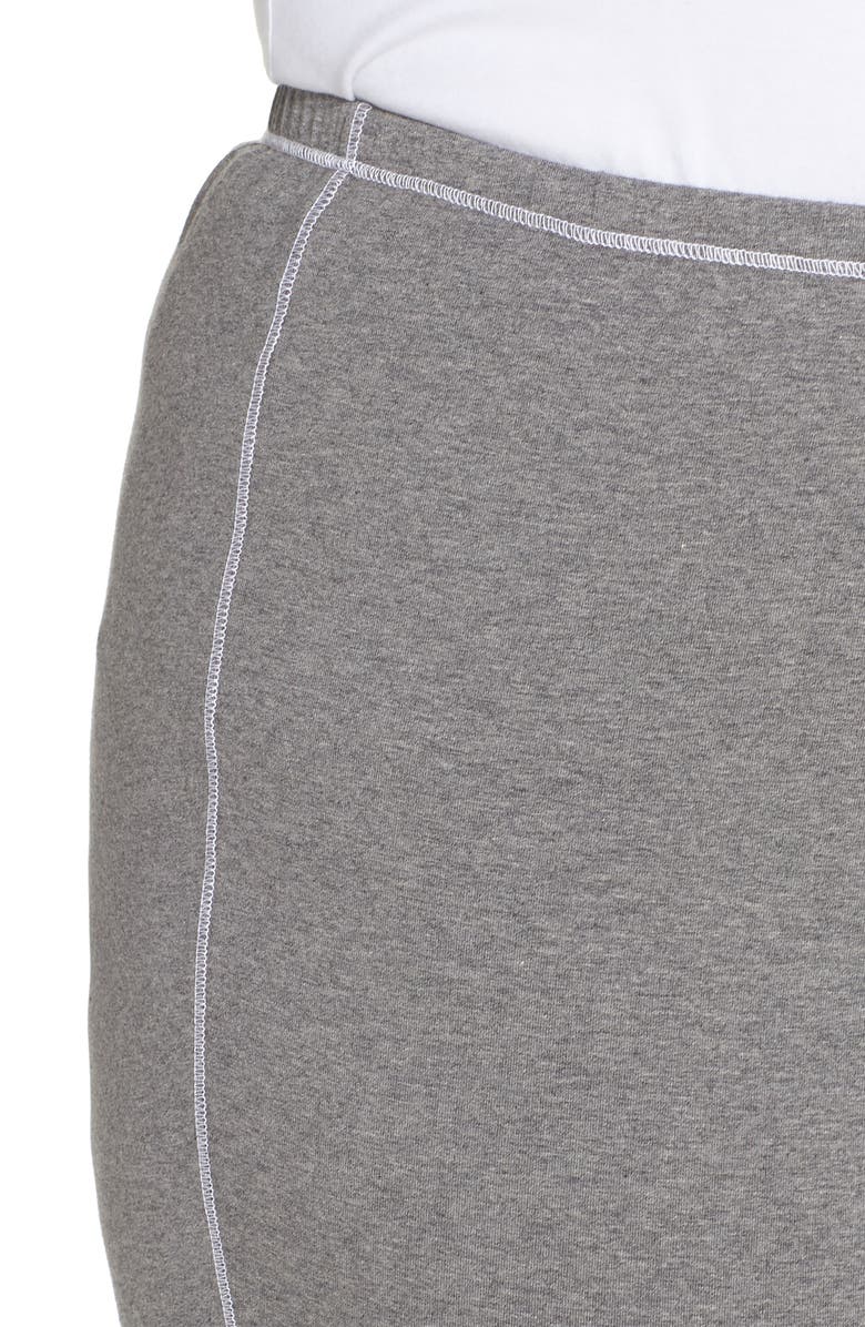 Eileen Fisher Stretch Organic Cotton Leggings, Alternate, color, 