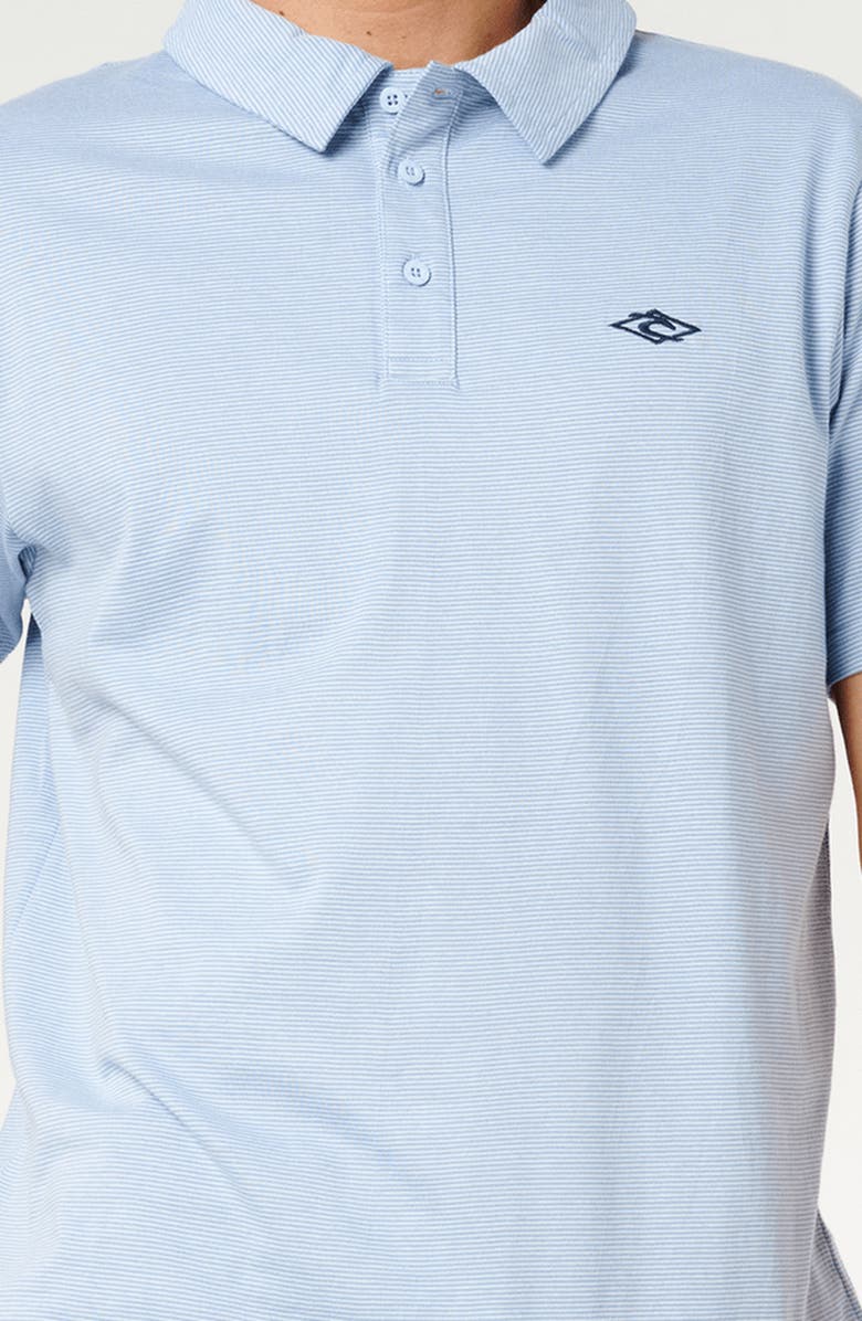 Rip Curl Easy as Relaxed Polo, Alternate, color, Blue Haze