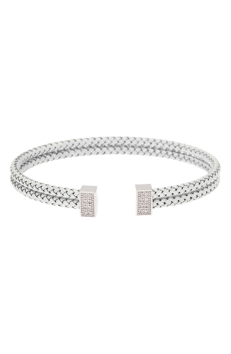 MESHMERISE Diamond Bangle Bracelet - 0.12ct., Main, color,