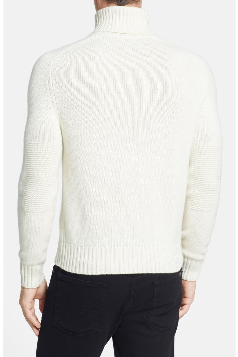 Cashmere Turtleneck, Alternate, color, CREAM