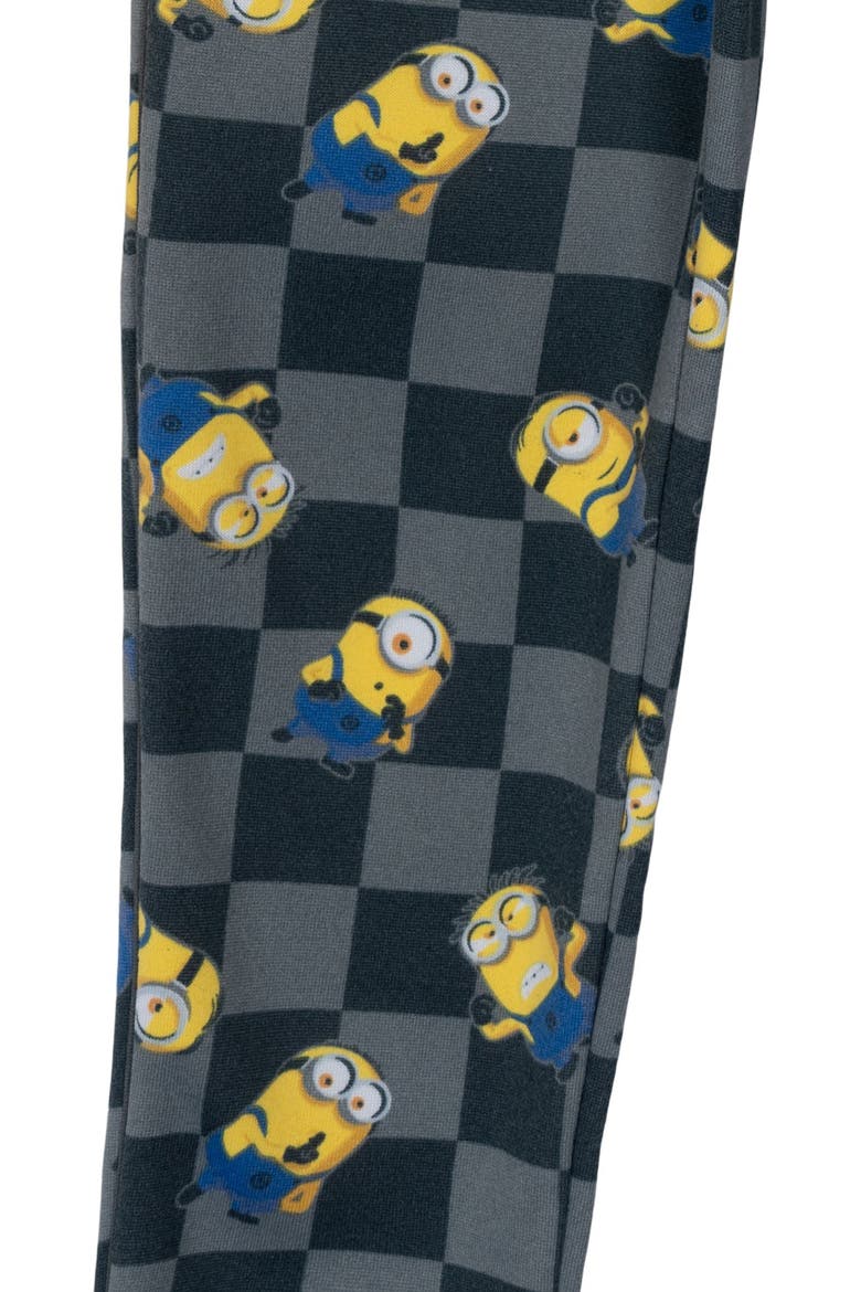 2-Piece Fleece Sweatshirt and Pants Set, Alternate, color, Yellow Grey Minions