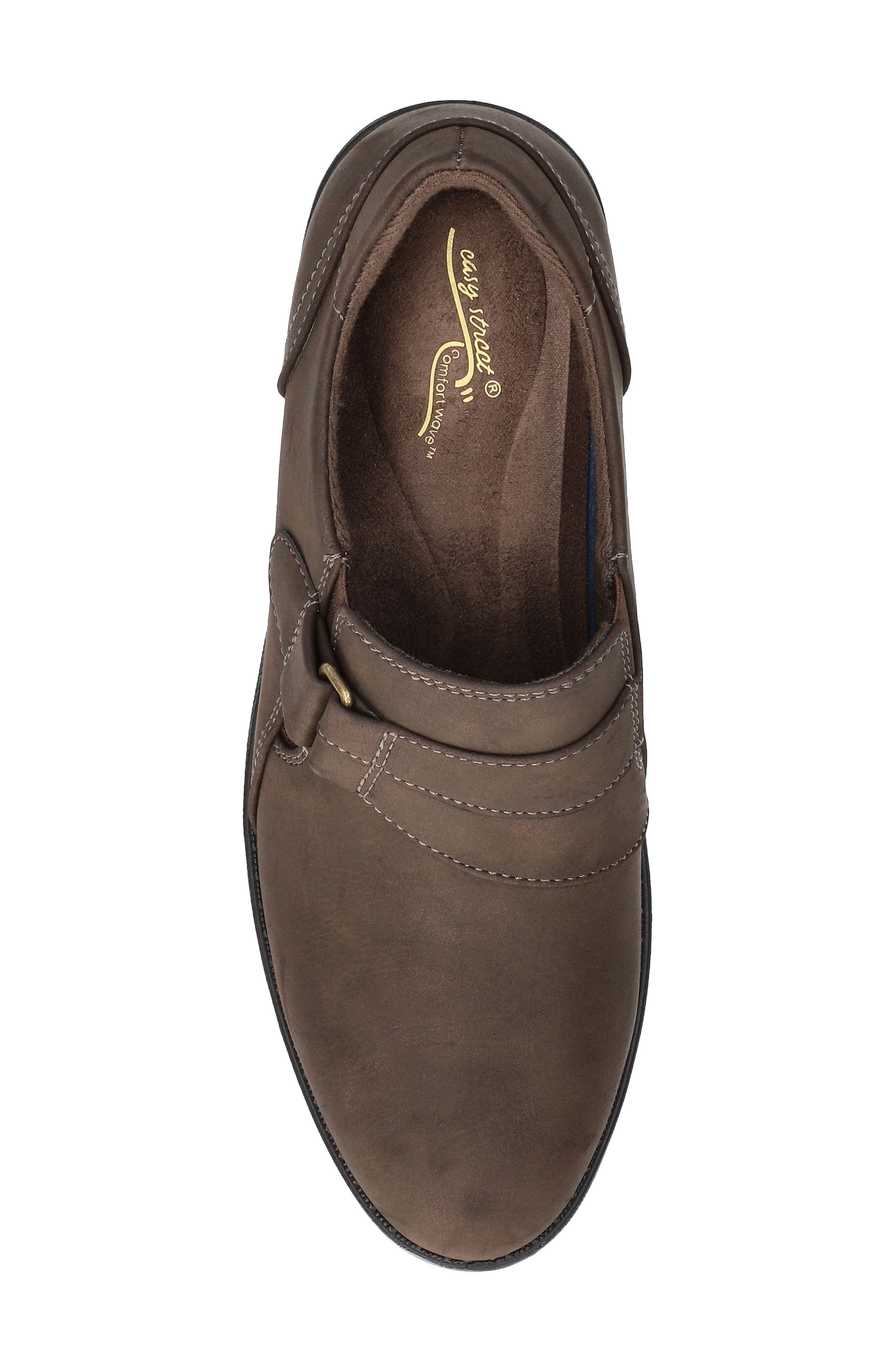 EASY STREET Nell Clog, Alternate, color, Smoke Matte