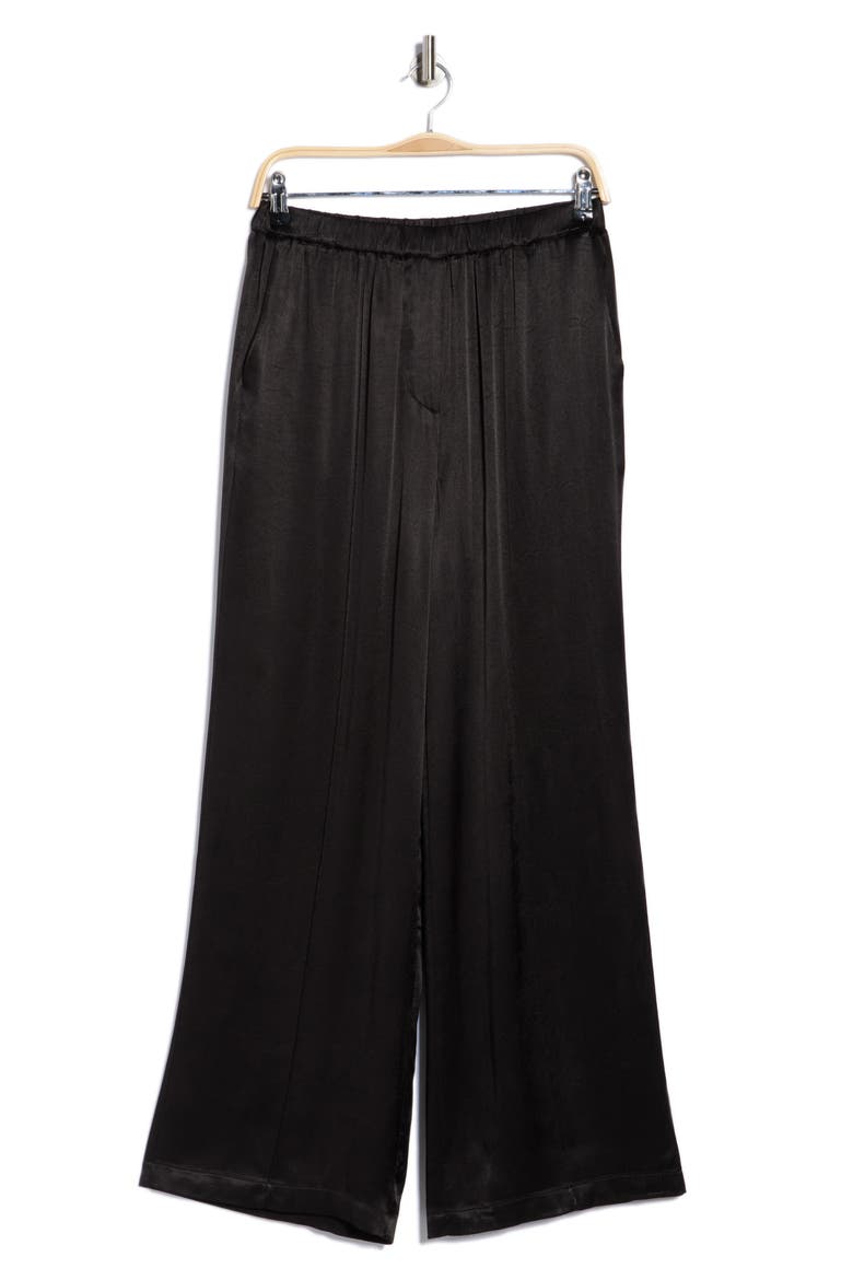 Satin Pants, Alternate, color, BLACK