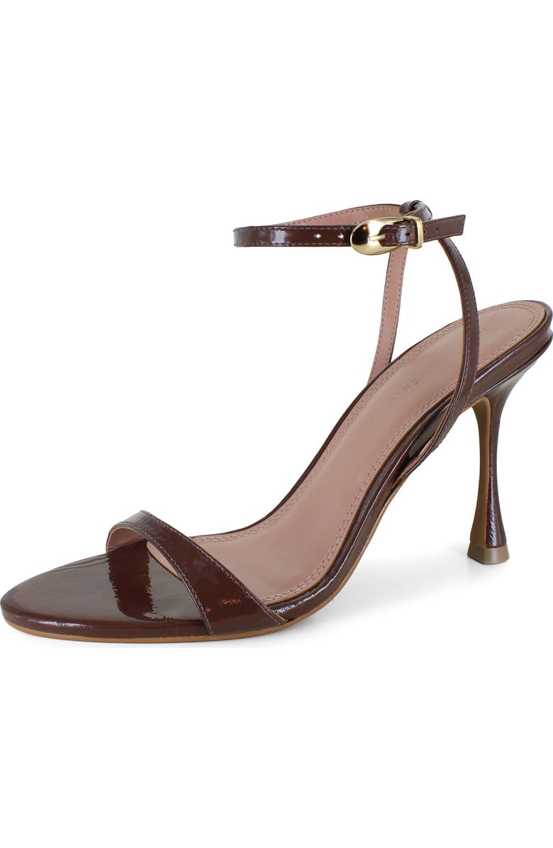 BCBGMAXAZRIA Paticificia Ankle Strap Sandal, Main, color, Cafe