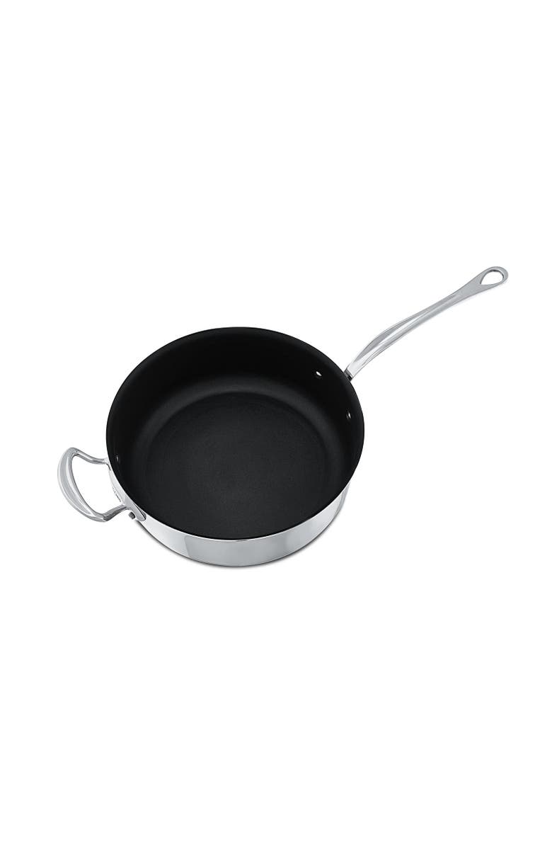 Mauviel M'Cook Stainless Steel Nonstick Saute Pan, 9.4 Inch, Alternate, color, Silver