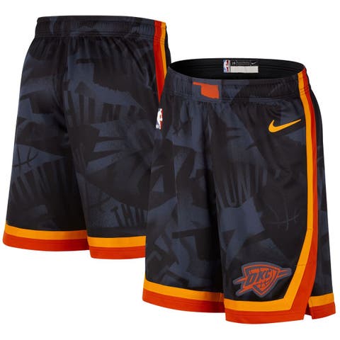 Men's Nike  Navy Oklahoma City Thunder 2023/24 City Edition Swingman Shorts