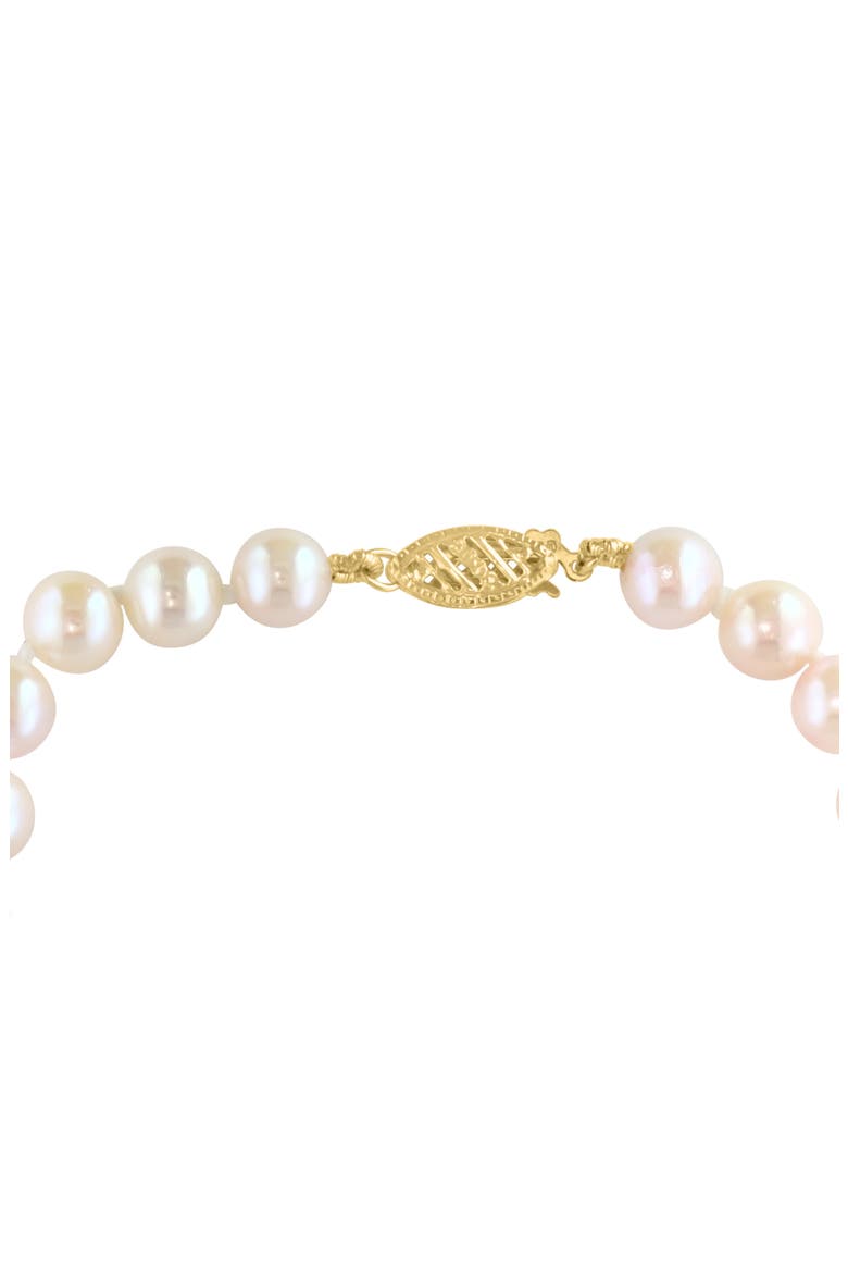 14K Gold Akoya Pearl Bracelet, Alternate, color, WHITE