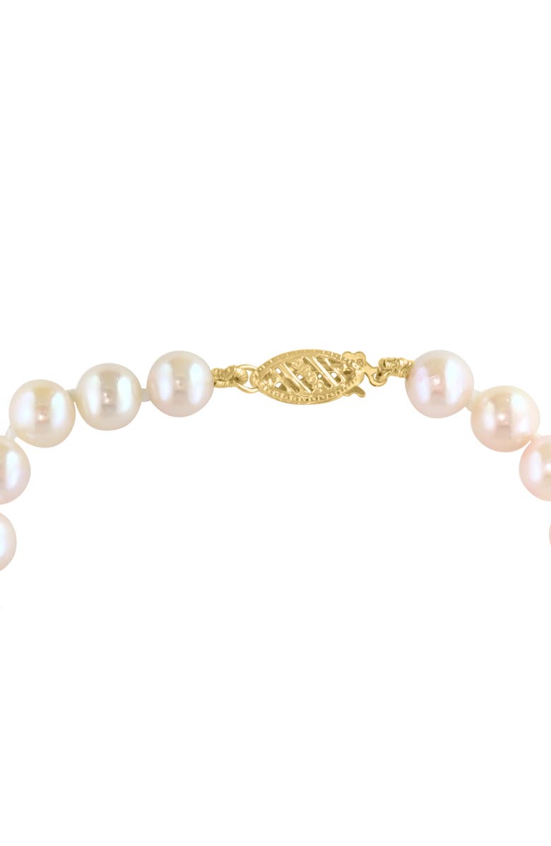 EFFY 14K Gold Akoya Pearl Bracelet, Alternate, color, 