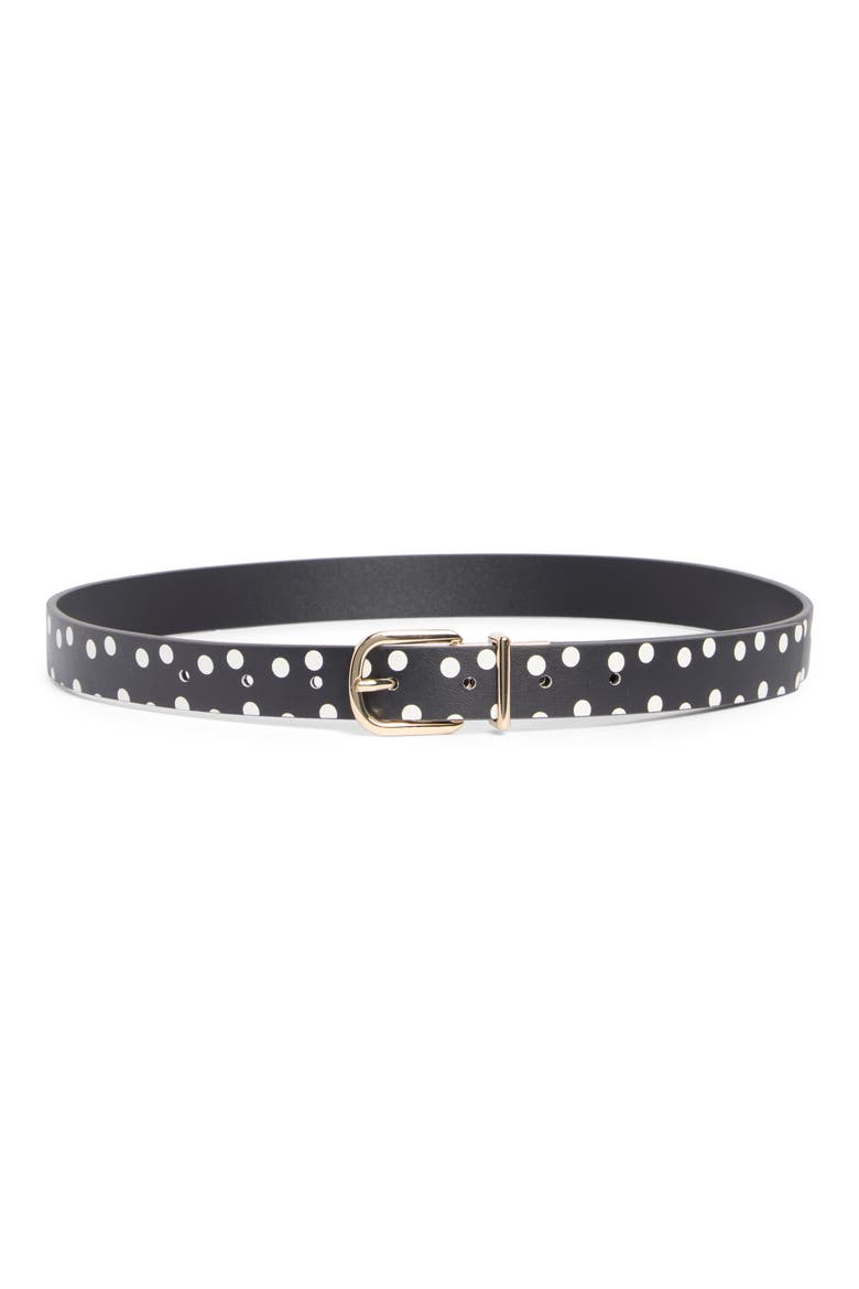 25mm Reversible Belt, Main, color, BLACK/ POLISHED GOLD