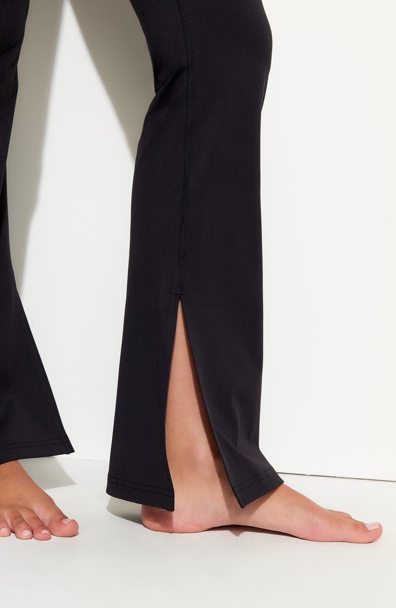 Spiritual Gangster Olympia Slit Hem Pants, Alternate, color, 