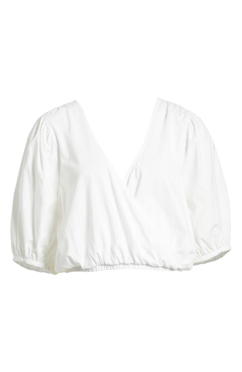 Nation LTD Charlene Puff Sleeve Organic Cotton Top, Alternate, color, 