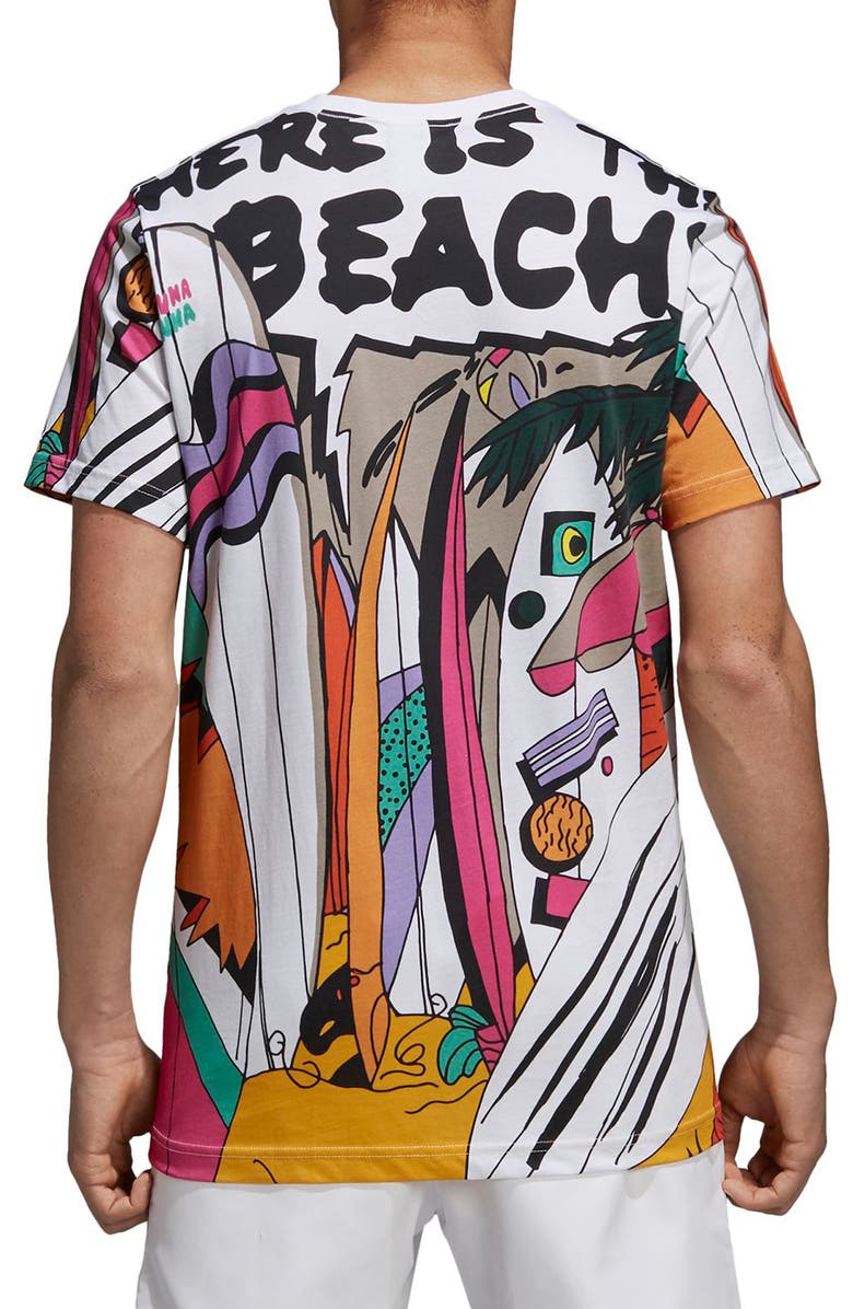 adidas Originals Graphic T-Shirt, Alternate, color, 