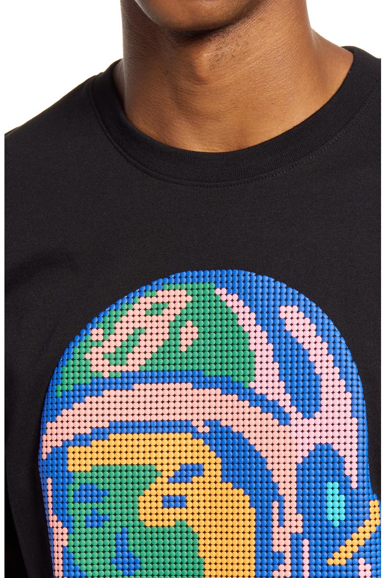 Men's BB Spectrum Graphic Tee, Alternate, color, BLACK