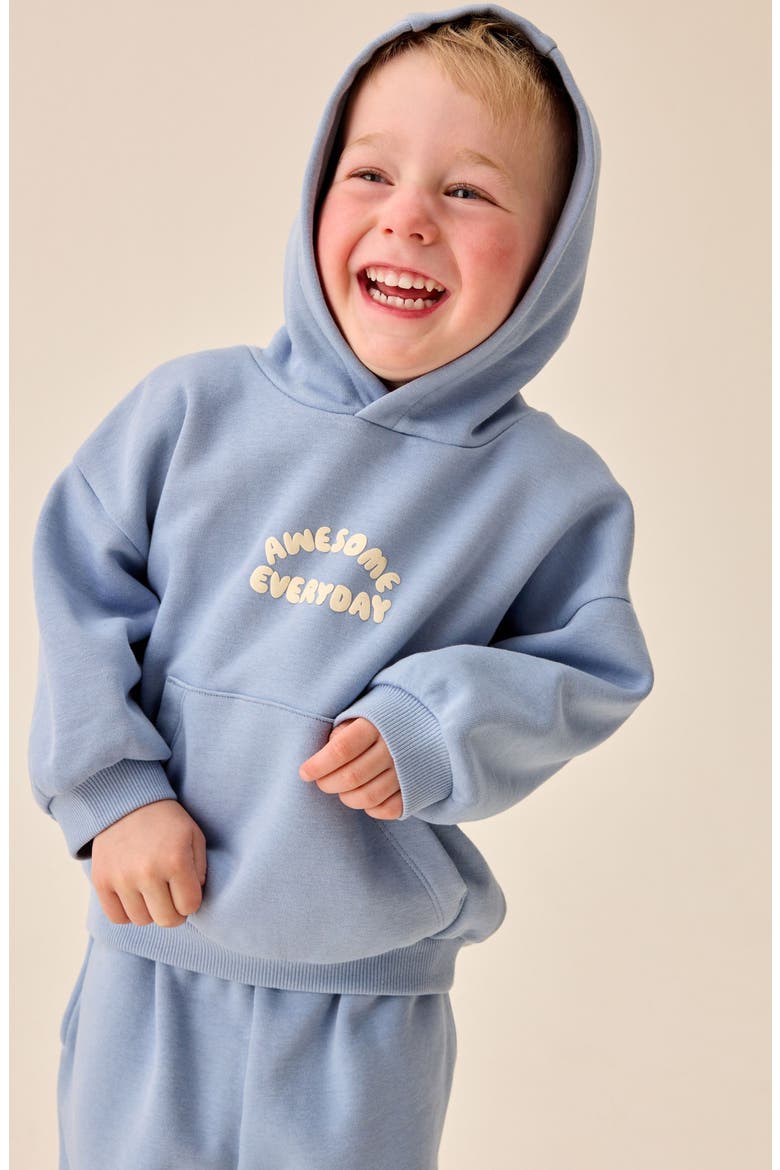 Kids' Awesome Everyday Hoodie & Sweatpants Set, Alternate, color, BLUE