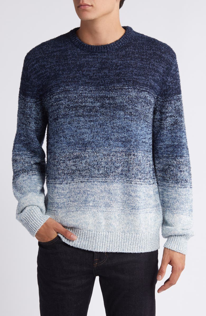 7 For All Mankind Ombré Crewneck Sweater, Main, color,