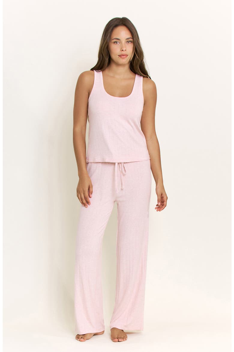 Cloud Modal Rib Tank, Alternate, color, HEATHER ROSE QUARTZ