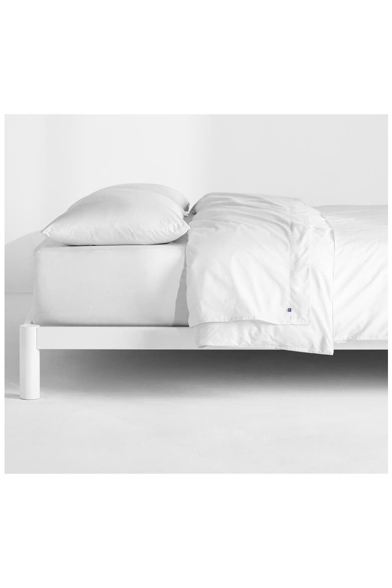 The Supima 400 Thread Count Sheet Set, Alternate, color, WHITE