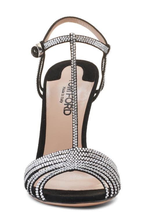 Tom Ford Jerry Crystal T-strap Sandal