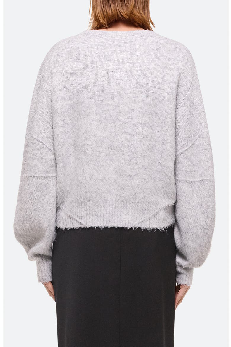 Apex Crewneck Sweater, Alternate, color, LIGHT HEATHER GREY