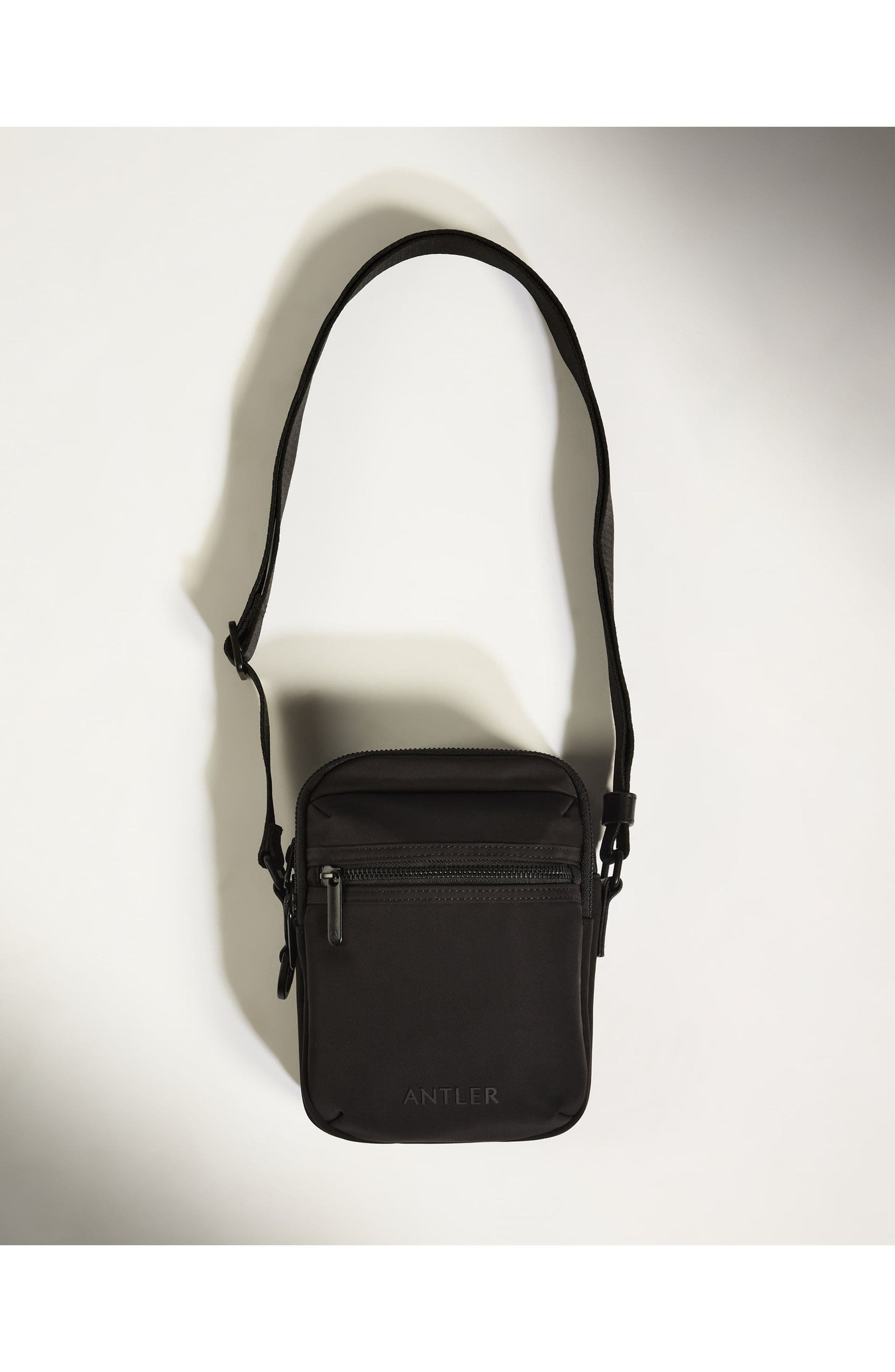 ANTLER Icon Crossbody Bag, Alternate, color, Black