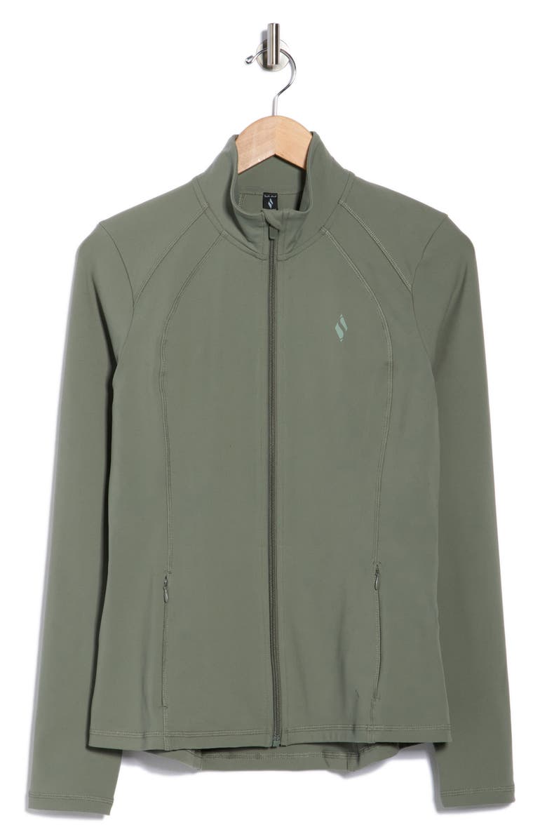 SKECHERS Go Walk Zip-Up Activewear Jacket, Alternate, color,