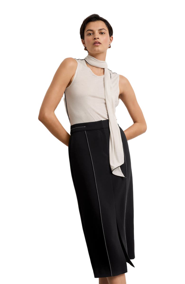 M.M.LaFleur Felicity Scarf Tank Top - Cloud Jersey, Alternate, color, 