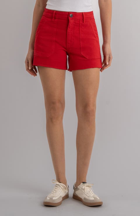 Jane High Waist Denim Shorts