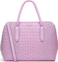 Radley Liverpool Street 2.0 Medium Croc Embossed Crossbody Bag