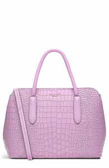 Radley Liverpool Street 2.0 Medium Croc Embossed Crossbody Bag