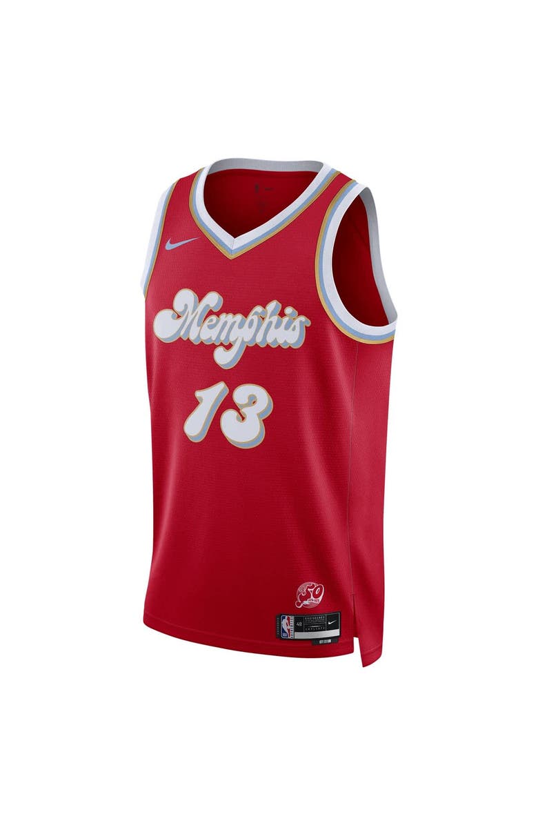 Nike Unisex Nike Jaren Jackson Jr. Red Memphis Grizzlies 2024/25 Swingman Player Jersey - City Edition, Alternate, color, 