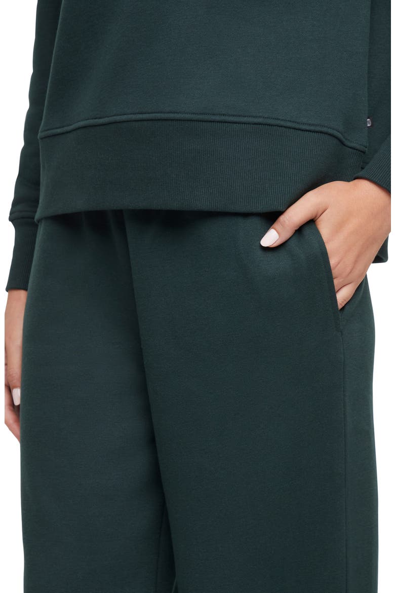 Wren Fleece Sweatshirt & Pants Set, Alternate, color, SCARAB