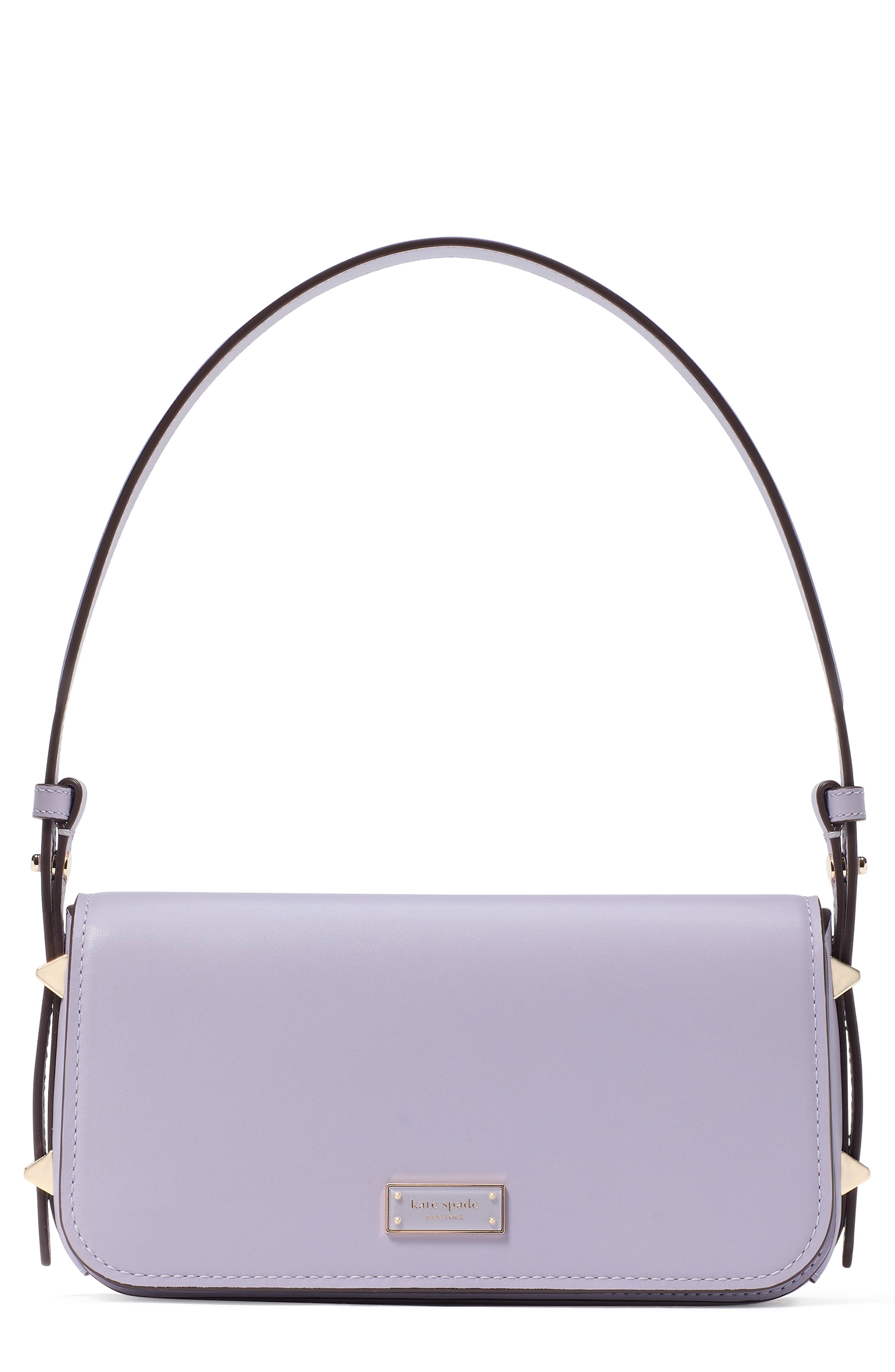lavender shoulder bag