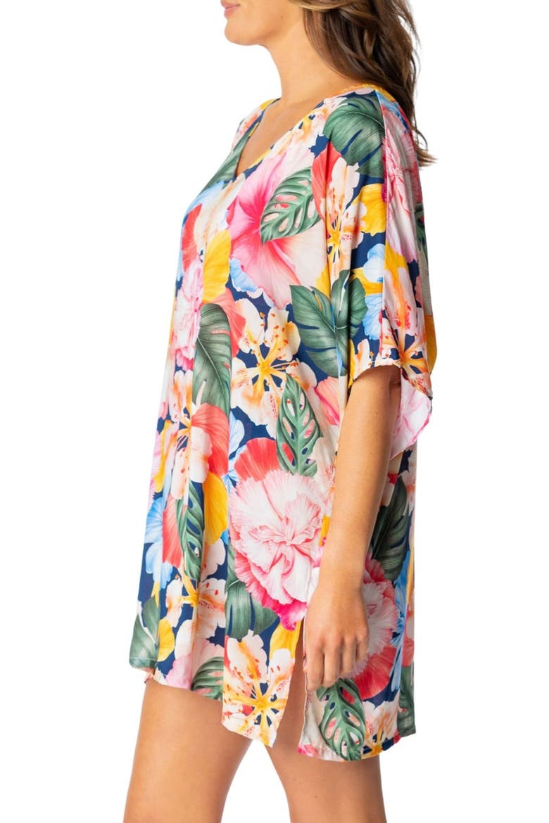 Celia Cover-Up Tunic, Alternate, color, PANTHEON BLUE