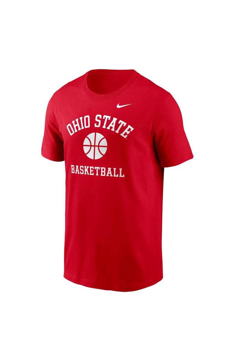 Nike Men's Nike Scarlet Ohio State Buckeyes Basketball Icon T-Shirt, Alternate, color, Scarlet